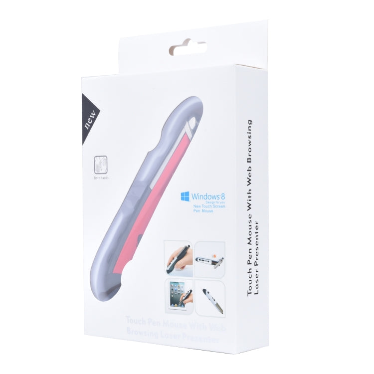 PR-08 Intelligente kabellose optische 6-Tasten-Maus mit Stylus & Laserfunktion, Laserfunktion Rot, Laserfunktion Weiß, Laserfunktion Schwarz, Laserfunktion Grau, Laserfunktion Blau