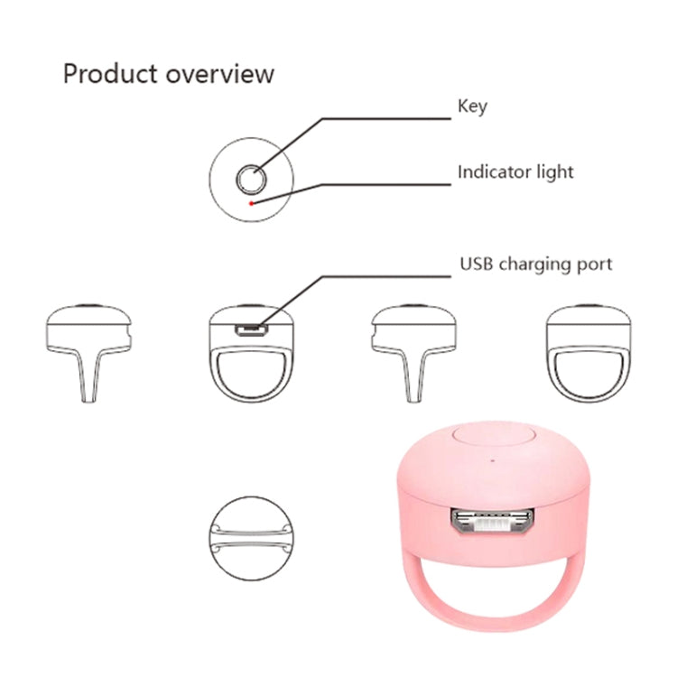 Bluetooth Video-Controller für Fingerspitzen