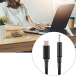 4,5x3,0 mm Stecker zu USB-C / Typ-C Stecker Ladekabel für Dell