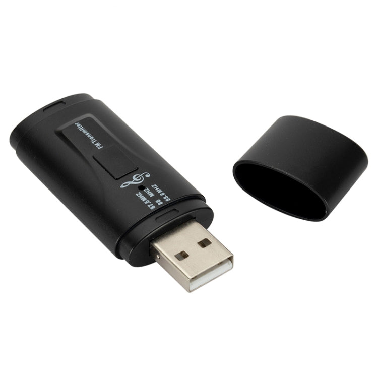 MSD128 2-in-1 USB Auto Bluetooth Freisprech FM-Transmitter mit 3,5mm AUX-Schnittstelle, MSD128