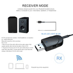 KN330 3-in-1 USB Bluetooth 5.0 Adapter Audio-Sender Empfänger mit Schalter & 3,5mm AUX-Schnittstelle, KN330