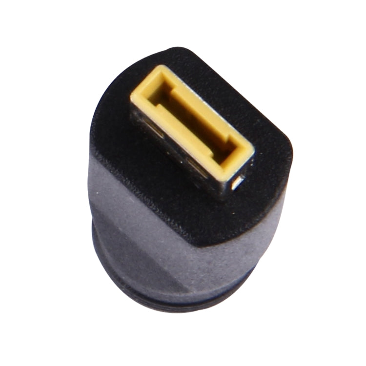 5,5x2,1 mm Buchse zu kleinem quadratischem (zweite Generation) Stecker Schnittstellen-Stromadapter für Lenovo Laptop Notebook, X1 Tablet 2017/2016