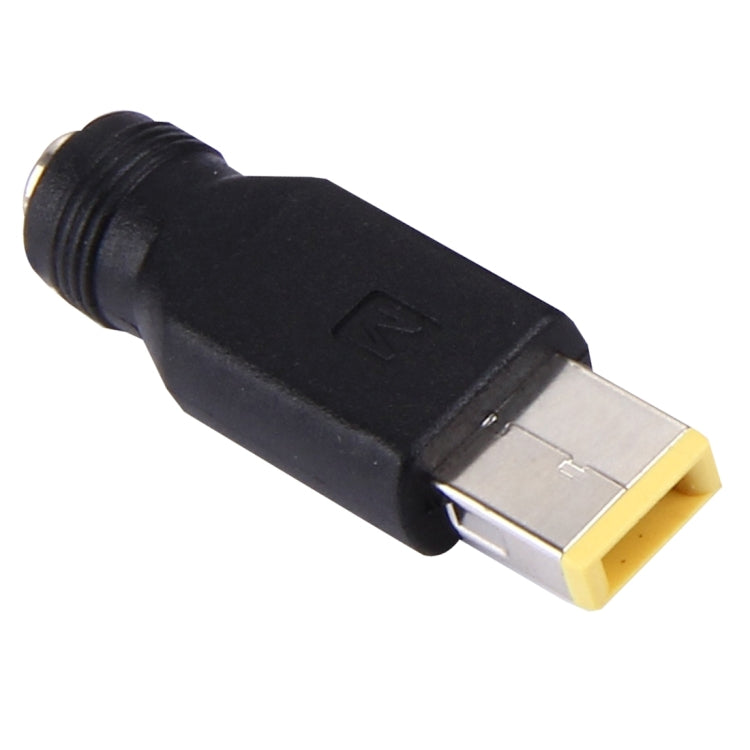 5,5x2,1 mm Buchse zu großem quadratischem (erste Generation) Stecker Schnittstellen-Stromadapter für Lenovo Laptop Notebook, X1 Carbon 2018/2017 & Yoga 2018/2017