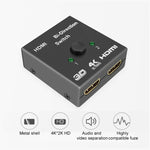 4K HD Video intelligenter Zwei-Wege HDMI-Umschalter, BSY