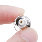 2 Stück SMA Stecker auf BNC Buchse RF-Steckverbinder, SMA Stecker auf BNC Buchse