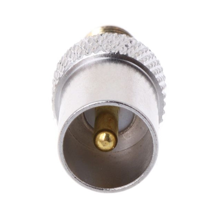 2 Stück SMA Buchse auf TV IEC Stecker RF-Steckverbinder, SMA Buchse auf IEC Stecker