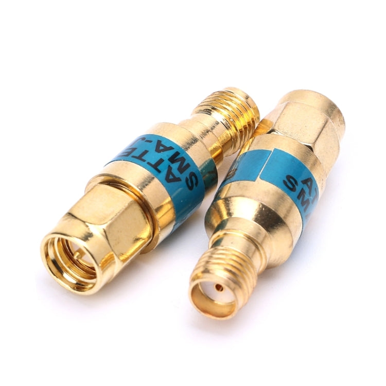 2W 10dBi SMA-JK Stecker auf Buchse DC-6.0GHz Frequenz RF Koaxial Dämpfungsglied, SMA Stecker auf Buchse (Dämpfungsglied)