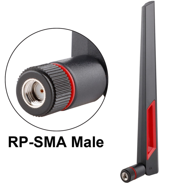 2.4G / 5G WiFi 12dBi RP-SMA Stecker Antenne für Router Netzwerk, 12dBi RP-SMA