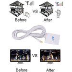 28dBi 4G Antenne mit TS9 Stecker für 4G LTE FDD/TDD Router, TS9 Stecker