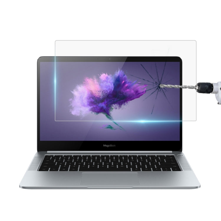 9H Laptop-Displayschutzfolie aus gehärtetem Glas für Huawei Honor MagicBook, für Huawei Honor MagicBook