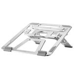 COOLCOLD U2S Tragbarer, klappbarer, hohler Doppel-Dreieck-Höhenverstellbarer Halter aus Aluminiumlegierung für Laptop, COOLCOLD U2S