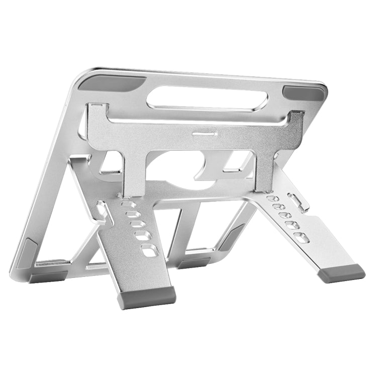 COOLCOLD U2S Tragbarer, klappbarer, hohler Doppel-Dreieck-Höhenverstellbarer Halter aus Aluminiumlegierung für Laptop, COOLCOLD U2S