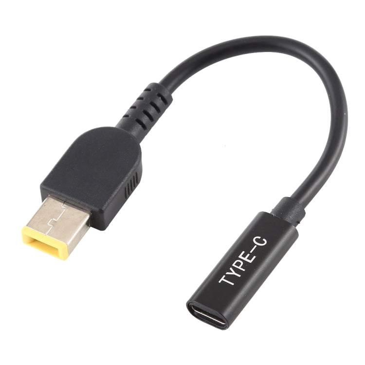 USB-C / Typ-C zu großem quadratischem USB-Anschluss Stromadapter-Ladekabel für Lenovo Thinkpad / ThinkBook / Xiaoxin, Für Lenovo
