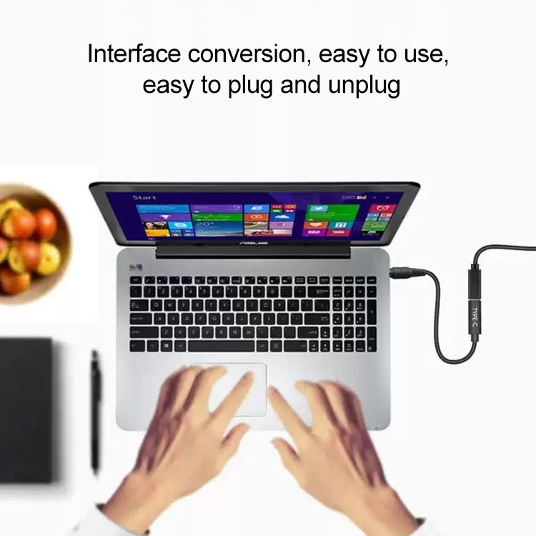 USB-C / Typ-C zu 7.9 x 5.5mm Stromadapter-Ladekabel, 7.9 x 5.5mm