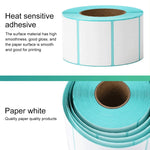 80mm x 40mm 800 Blatt Selbstklebendes Thermisches Barcode-Etikettenpapier, 80mm x 40mm 800 Blatt