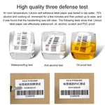 80mm x 40mm 800 Blatt Selbstklebendes Thermisches Barcode-Etikettenpapier, 80mm x 40mm 800 Blatt
