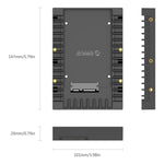 ORICO 1125SS SATA 3.0 Schnellübertragung 2,5 zu 3,5 Zoll Festplattengehäuse / Konverter