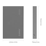 ORICO 2518S3 USB3.0 Externes Festplattengehäuse für 7mm & 9,5mm 2,5 Zoll SATA HDD / SSD