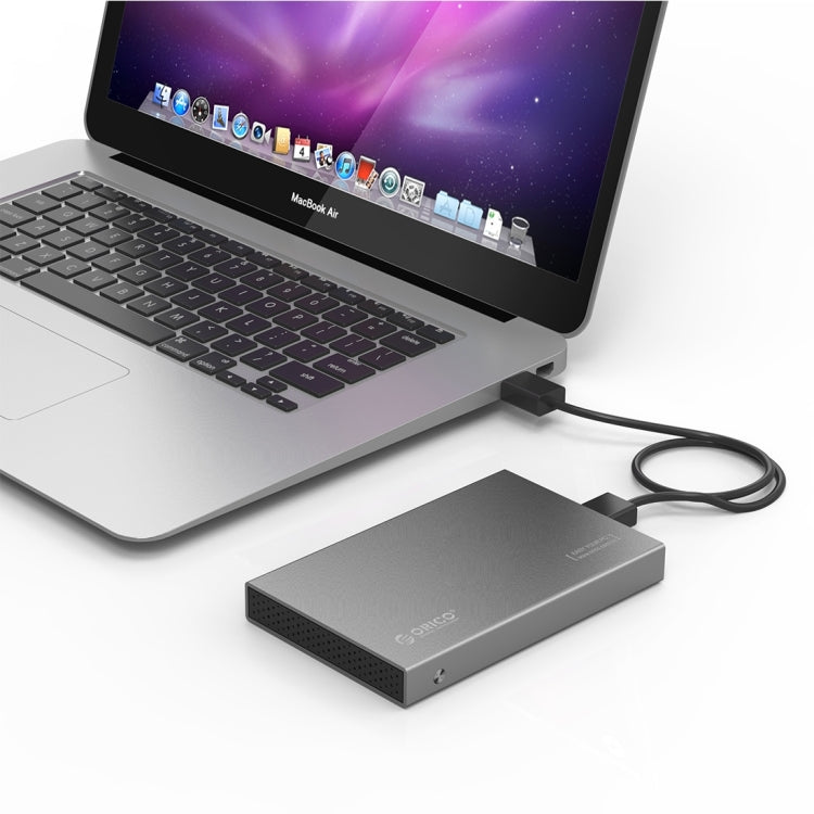 ORICO 2518S3 USB3.0 Externes Festplattengehäuse für 7mm & 9,5mm 2,5 Zoll SATA HDD / SSD