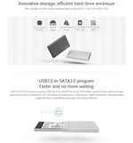 ORICO 2518S3 USB3.0 Externes Festplattengehäuse für 7mm & 9,5mm 2,5 Zoll SATA HDD / SSD