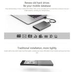 ORICO 2518S3 USB3.0 Externes Festplattengehäuse für 7mm & 9,5mm 2,5 Zoll SATA HDD / SSD