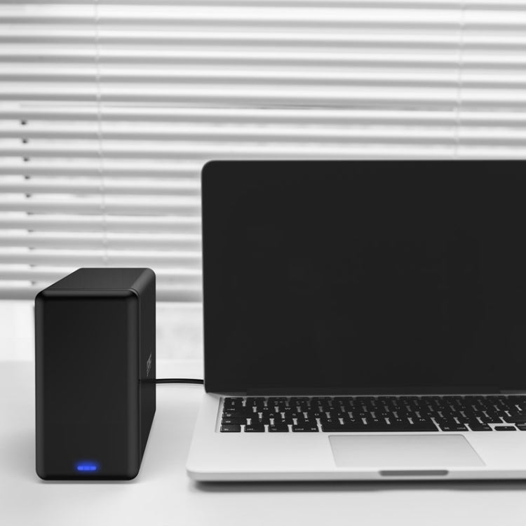ORICO NS200-RU3 2-Bay USB 3.0 Typ-B zu SATA Externes Festplattengehäuse Dock mit Raid für 3,5 Zoll SATA HDD, Unterstützt UASP-Protokoll, USB 3.0 Typ-B zu SATA mit Raid