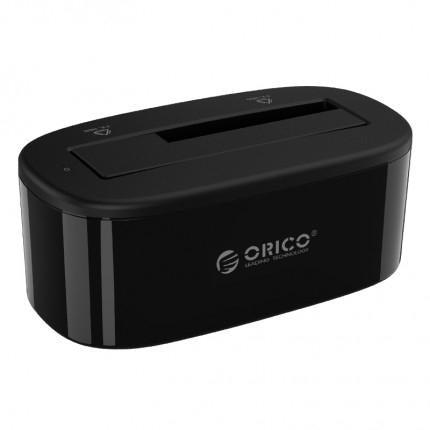 ORICO USB 3.0 Typ-B zu SATA Externes Speicher Festplatten-Dock für 2,5 Zoll / 3,5 Zoll SATA HDD / SSD, 1 Bay