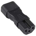C13 zu C15 Rillen AC Stromstecker Adapter Konverter Steckdose, C13 zu C15 Rillen