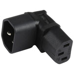 C13 zu C14 Winkel (oben) AC Stromstecker Adapter Konverter Steckdose, C13 zu C14 Winkel oben