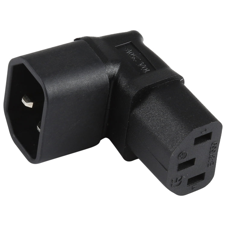 C13 zu C14 Winkel (oben) AC Stromstecker Adapter Konverter Steckdose, C13 zu C14 Winkel oben