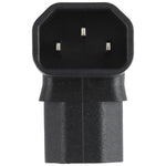 C13 zu C14 Winkel (oben) AC Stromstecker Adapter Konverter Steckdose, C13 zu C14 Winkel oben