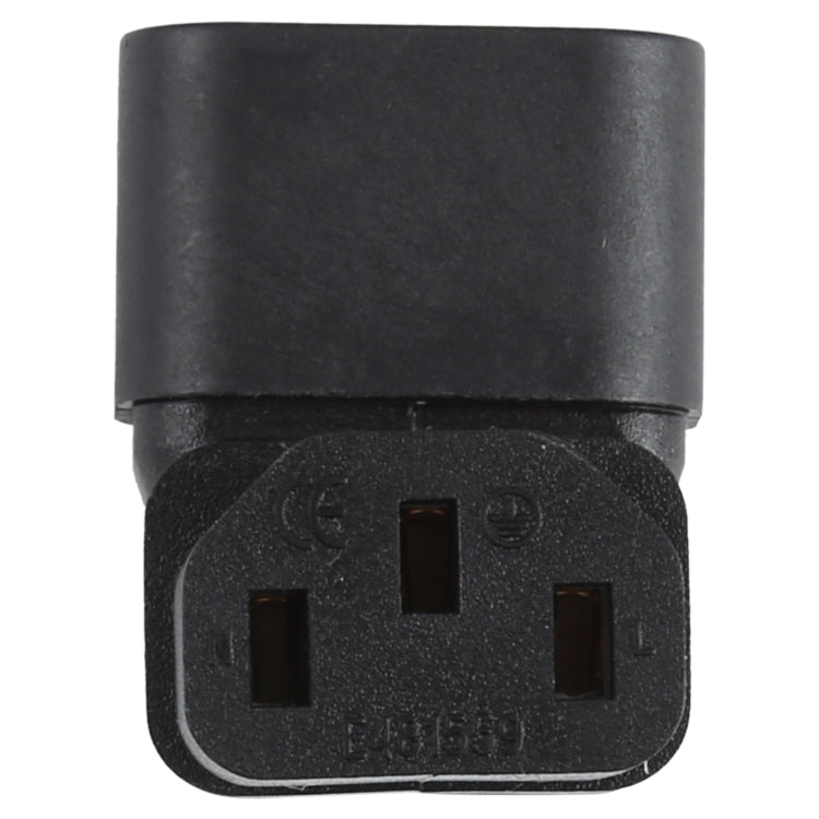 C13 zu C14 Winkel (oben) AC Stromstecker Adapter Konverter Steckdose, C13 zu C14 Winkel oben