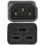 C14-zu-C19-Wechselstrom-Steckeradapter Konverter Steckdose, C14 zu C19