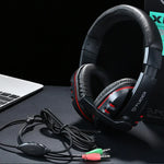 TUCCI X6 Super Bass Stereo PC Gaming Headset mit Mikrofon, X6