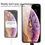 1,2m 3,5A Max 3 in 1 USB zu USB-C / Typ-C + 8Pin + Micro USB einziehbares Ladekabel
