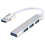 A-809 4 x USB 3.0 zu USB 3.0 Aluminiumlegierung HUB Adapter, A-809