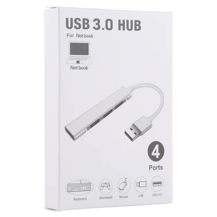 A-809 4 x USB 3.0 zu USB 3.0 Aluminiumlegierung HUB Adapter, A-809