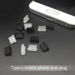20 Stück Silikon-Staubschutzstopfen für USB-C / Typ-C Anschluss