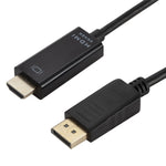 4K x 2K DP-zu-HDMI Konverterkabel, Kabellänge: 1,8m, 4K x 2K DP-zu-HDMI Schwarz, 4K x 2K DP-zu-HDMI Weiß