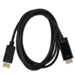4K x 2K DP-zu-HDMI Konverterkabel, Kabellänge: 1,8m, 4K x 2K DP-zu-HDMI Schwarz, 4K x 2K DP-zu-HDMI Weiß