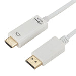 4K x 2K DP-zu-HDMI Konverterkabel, Kabellänge: 1,8m, 4K x 2K DP-zu-HDMI Schwarz, 4K x 2K DP-zu-HDMI Weiß