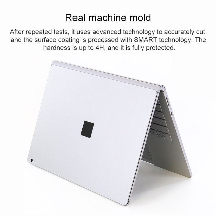 4-in-1 Notebook-Hüllen-Schutzfolien-Aufkleber-Set für Microsoft Surface Book 13,5 Zoll, Für Surface Book 13,5 Zoll