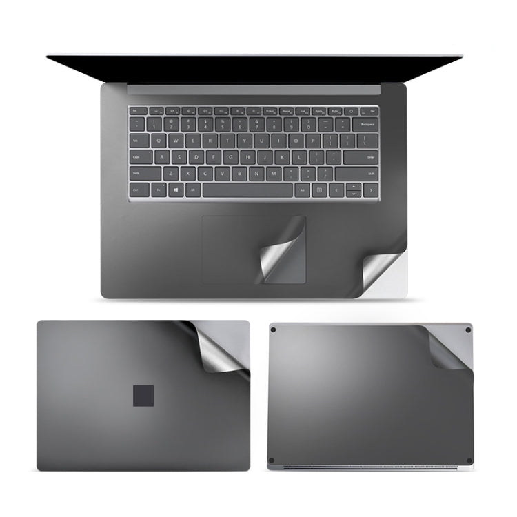 4-in-1 Notebook-Hüllen-Schutzfolien-Aufkleber-Set für Microsoft Surface Laptop 3 15 Zoll, Für Surface Laptop 3 15 Zoll