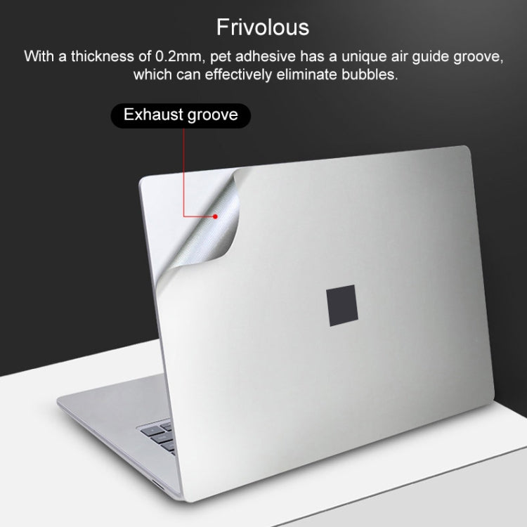 4-in-1 Notebook-Hüllen-Schutzfolien-Aufkleber-Set für Microsoft Surface Laptop 3 15 Zoll, Für Surface Laptop 3 15 Zoll