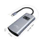 Z54A HDMI-Ausgang + 2 x HDMI-Eingang + Mikrofon + Audio-zu-Typ-C-Videoaufzeichnungsumschalter mit Loop, Z54A
