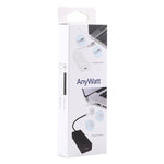 AnyWatt 85W USB-C / Type-C Buchse zu 5 Pin MagSafe 1 Stecker L-Form Serie Ladeadapter Konverter für MacBook, 85W Schwarz, 85W Weiß