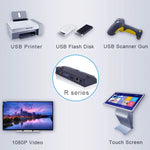 Zero Client R1 Mini-PC, Cortex Quad A9 Quad-Core bis zu 1,6 GHz, RAM: 1 GB, ROM: 8 GB, unterstützt HDMI, VGA, RJ45, Lautsprecher, kabelgebundene Version