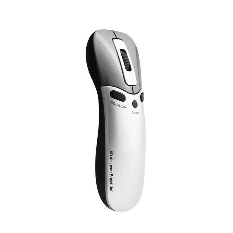 PR-05 2,4G Drahtlos 6D Gyroskop Flug Luftmaus Laserpointer Stift Presenter für PC / Laptop Unterricht Konferenz Vortrag