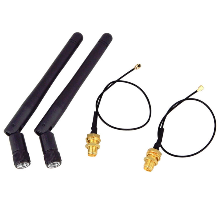 2.4G Faltantenne mit IPX-Signal 5dBi Dual-Antennen, 5dBi