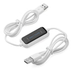 Hochgeschwindigkeits USB PC zu PC Online-Datenfreigabelink Netz Direkt Dateiübertragungsbrückenkabel, Länge: 1,75m